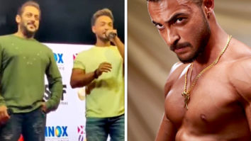 Salman Khan fans demand Aayush Sharma to go shirtless during a promotional event of Antim in Pune, watch their reactions