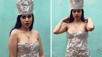 Bigg Boss OTT fame Urfi Javed recreates pop icon Rihanna’s Met Gala look with aluminium foil