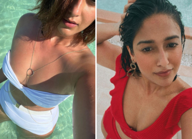 Ileana D'Cruz sizzles in white and red bikinis in Maldives, see her vacation photos