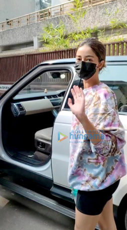 Photos: Ananya Panday spotted at Anshuka Yoga in Bandra