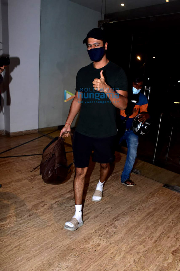 Photos: Vicky Kaushal snapped at gym in Andheri