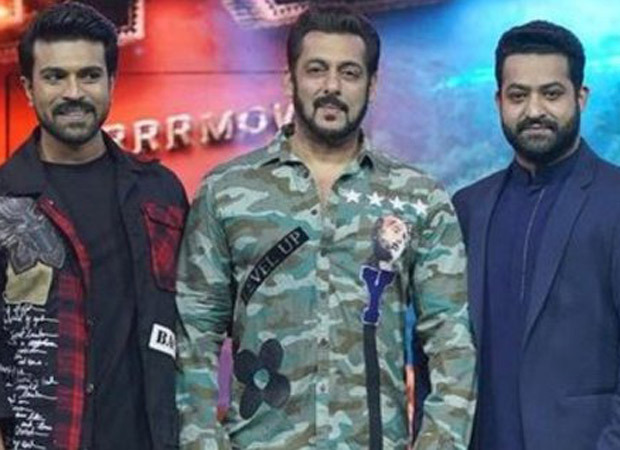 "Ram Charan and Jr.  NTR, I have known them much before they became movie stars" - says Salman Khan at RRR pre-release event 