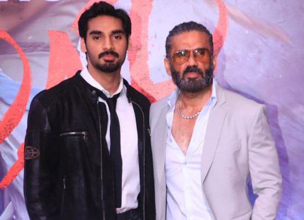“My son is 25 times better than me in his first film Tadap”; Suneil Shetty claims son Ahan Shetty is better than him