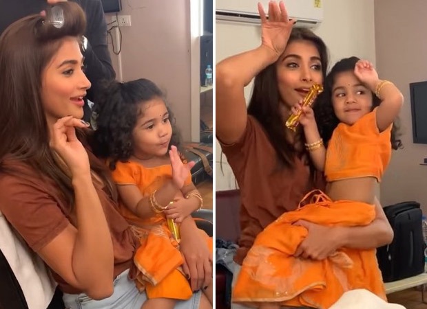 2 Years of Ala Vaikunthapurramuloo Pooja Hegde shares a video of her dancing with Allu Arjun's daughter on Butta Bomma