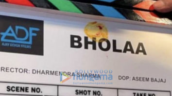 On The Sets Of The Movie Bholaa