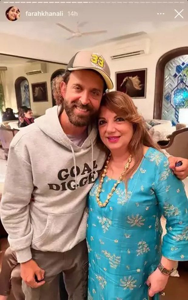 Hrithik Roshan reunites with ex-wife Sussanne Khan and family to celebrate her dad Sanjay Khan's birthday