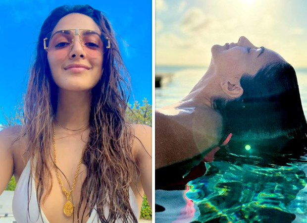 Kiara Advani sizzles in white bikini in Maldives photos and video - Bollywood Hungama