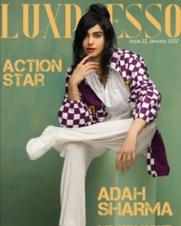 Adah Sharma On The Covers Of Luxpresso Magazine