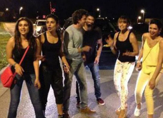 Parineeti Chopra shares major throwback picture of fun night out with Deepika Padukone, Priyanka Chopra, Hrithik Roshan, Aditya Roy Kapur, and Bipasha Basu