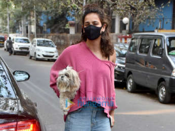 Photos: Aisha Sharma with pet spotted at a clinic