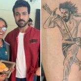 Ram Charan's fan gets a tattoo of the actor in his RRR avatar