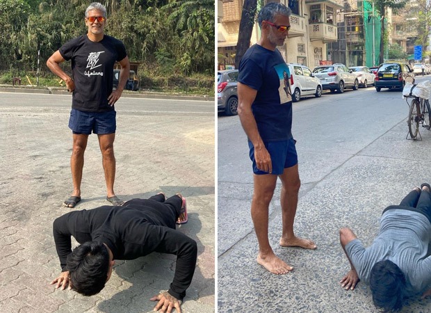 ‘20 push-ups for boys, 10 for girls’- Milind Soman’s rule for fans who want a picture with him