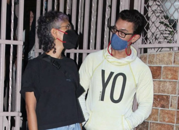 Aamir Khan and Kiran Rao hug after a work meeting in the city : Bollywood News - Vimarsana News