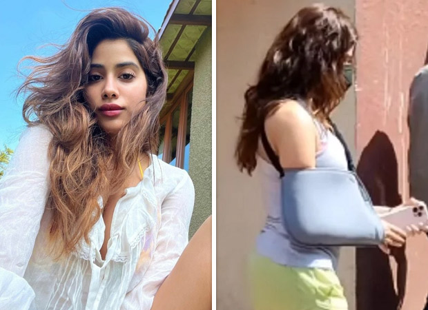 Janhvi Kapoor leaves the gym with an arm sling after an injury