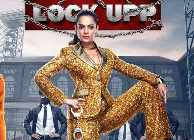 Kangana Ranaut shines in a golden outfit and handcuffs in first look of her reality show Lock Upp; show to stream from February 27 : Bollywood News - Vimarsana News