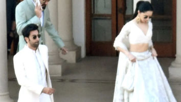 Ranbir Kapoor, Shraddha Kapoor, Rakul Preet Singh, Jackky Bhagnani, Kartik Aaryan don all-white outfits for Luv Ranjan-Alisha Vaid’s wedding in Agra 