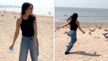 Shehnaaz Gill enjoys a beach day in carefree mood, watch video