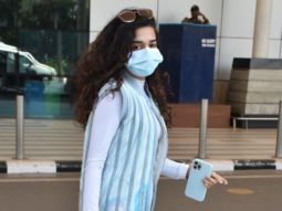 Spotted: Mithila Palkar at airport, heads to Chandigarh to shoot for her upcoming project
