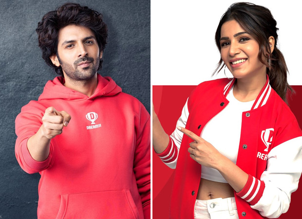 Dream11 welcomes Kartik Aaryan and Samantha Prabhu aboard the Dream Team as brand endorsers : Bollywood News - Vimarsana News