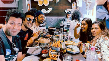 Ali Fazal reunites with Fukrey 3 cast Pulkit Samrat, Kriti Kharbanda, Richa Chadha and Varun Sharma over lunch