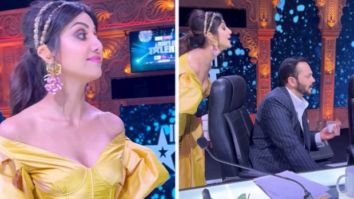 India’s Got Talent: Shilpa Shetty smashes a bottle on Rohit Shetty’s arms, asks for a role in his film