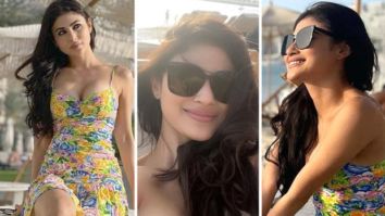Mouni Roy is a ray of sunshine in a floral skater dress as she shares a glimpse of her beach vacation with husband Suraj Nambiar in Dubai
