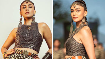 Mrunal Thakur exudes royal elegance as she turns showstopper for JJ Valaya at Lakme Fashion Week