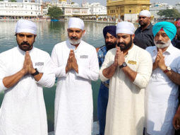 RRR team S. S. Rajamouli, Ram Charan and Jr. NTR visit Golden Temple to seek blessings ahead of film’s release Part 1