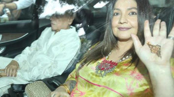 Ranbir Kapoor-Alia Bhatt Wedding: Pooja Bhatt flaunts her mehendi as she leaves from Ranbir’s house with father Mahesh Bhatt