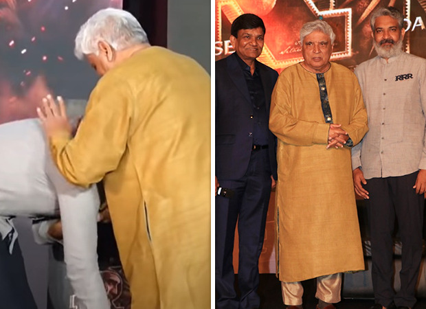 At RRR success bash, SS Rajamouli touches Javed Akhtar's feet; latter says, "You have given 20th century a new pair of Jai-Veeru" : Bollywood News - Vimarsana News