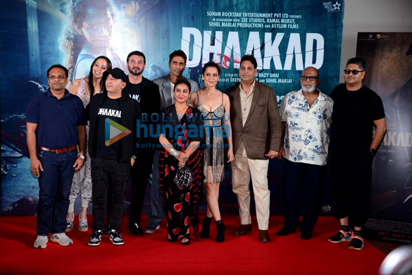 Photos Arjun Rampal, Kangana Ranaut and others grace the trailer launch of the film Dhaakad 000 (8)