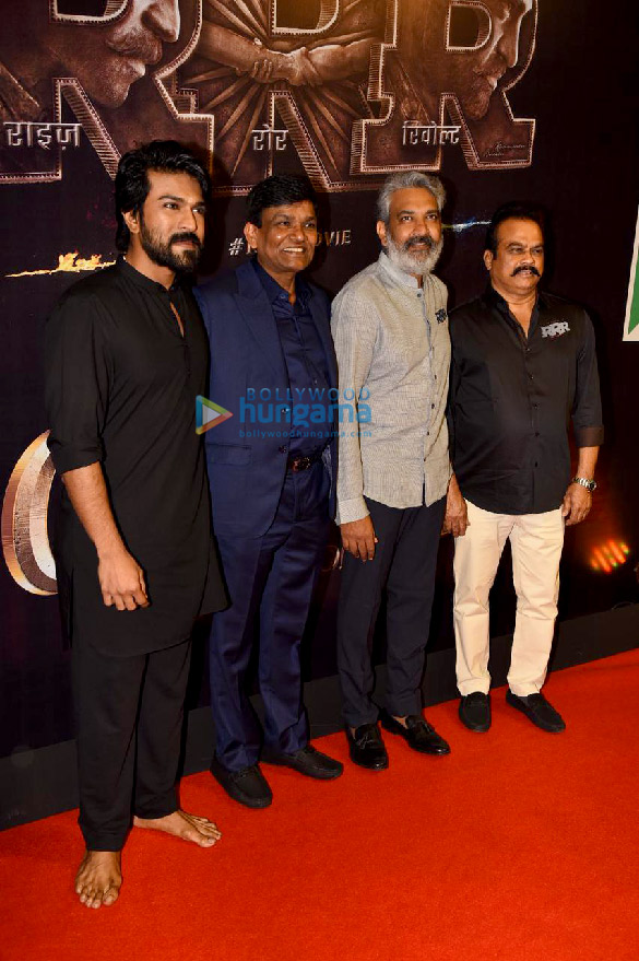 Photos Ram Charan, Jr. NTR, SS Rajamouli and others snapped at the success bash of their film RRR (10) 1368884