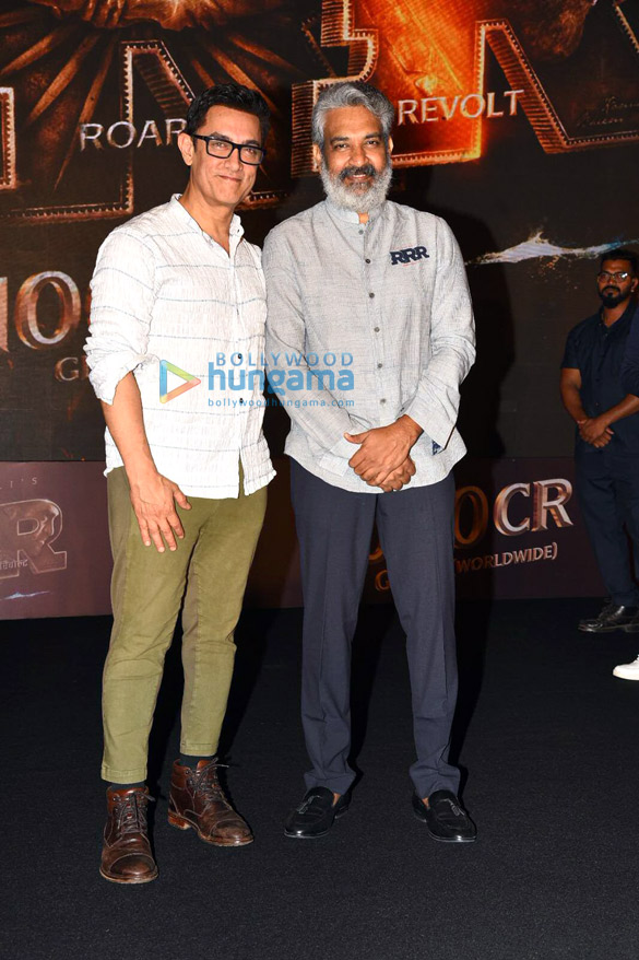 Photos Ram Charan, Jr. NTR, SS Rajamouli and others snapped at the success bash of their film RRR6 (10)