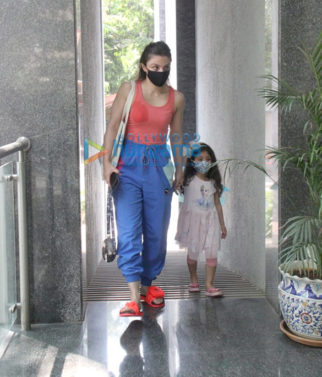 Photos: Soha Ali Khan snapped with her daughter Innaya in Bandra