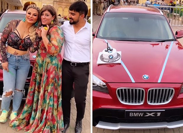 Rakhi Sawant flaunts her new BMW X1 worth Rs. 40 lakh; says she is grateful for the gift : Bollywood News - Vimarsana News