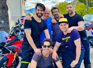 Shahid Kapoor, Ishaan Khattar and Kunal Khemmu enjoy the sunshine on their Euro bike trip