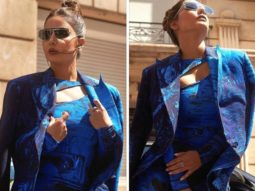 Cannes 2022: Hina Khan slays in blue co-ord powersuit at the French Riveria