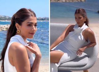 Cannes 2022: Pooja Hegde slips into a stunning white thigh-high slit dress worth Rs. 1.14 lakh At the French Riviera