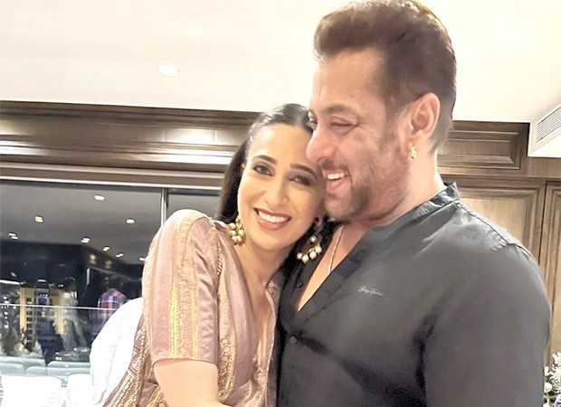 Karisma Kapoor gives Salman Khan a tight hug at Eid party; fans say "Please get married" : Bollywood News - Vimarsana News