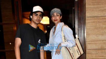 Photos: Malaika Arora spotted with her son in Bandra