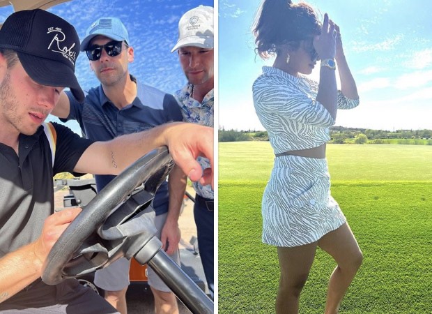 Priyanka Chopra gives a glimpse of her wonderful golf day as Nick Jonas drops a flirty comment asking ‘why are you so hot?’