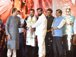 Salman Khan joins Maharashtra CM Uddhav Thackeray and team Dharmaveer at the film’s trailer launch