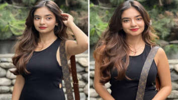 Anushka Sen enjoys her day out in Seoul in black midi dress but it’s her Rs 2 lakh bag that we can’t take our eyes off