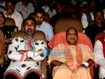 Photos: Akshay Kumar and Chief Minister Yogi Adityanath attend a special screening of Samrat Prithviraj