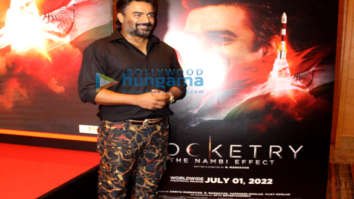 Photos: R Madhavan snapped attending the press conference for the film Rocketry: The Nambi Effect