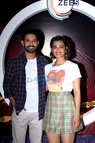 Photos: Vikrant Massey and Radhika Apte snapped during the promotions of their film Forensic