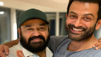 Prithviraj receives a hearty homecoming hug from Mohanlal after returning from shoot of Aadujeevitham in Jordan