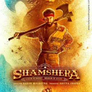 First Look of the movie Shamshera