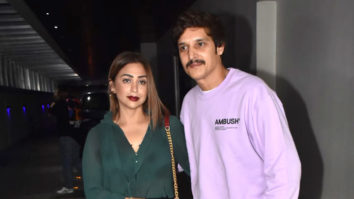 Jimmy Shergill poses for paps as he attends Huma Qureshi’s birthday party