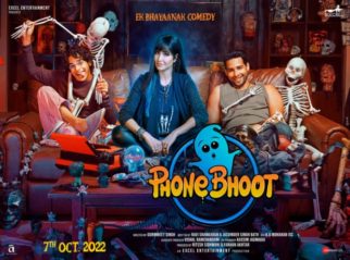 Katrina Kaif, Ishaan Khatter and Siddhant Chaturvedi drop quirky motion poster of PhoneBhoot